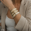 Pulseira Marble Elegance — A Sofisticação do Mármore no Seu Pulso