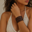 Pulseira Vintage em Couro
