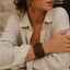 Pulseira Vintage em Couro